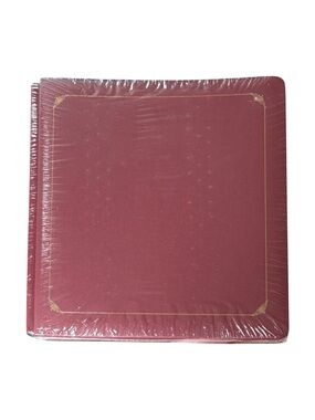 MAHOGANY Creative Memories Scrapbook Album & White Pages Original 12x12 NEW NWT